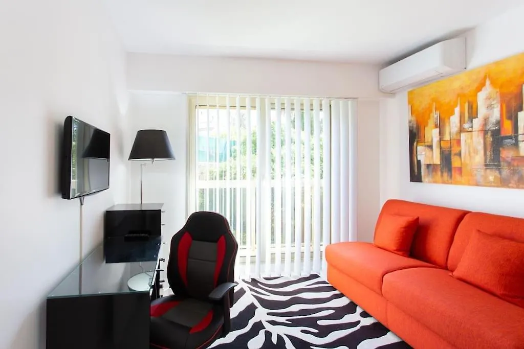 شقة Aparthotel Riviera - La Terrasse De Clairefontaine - Swimming Pool - Fabron نيس