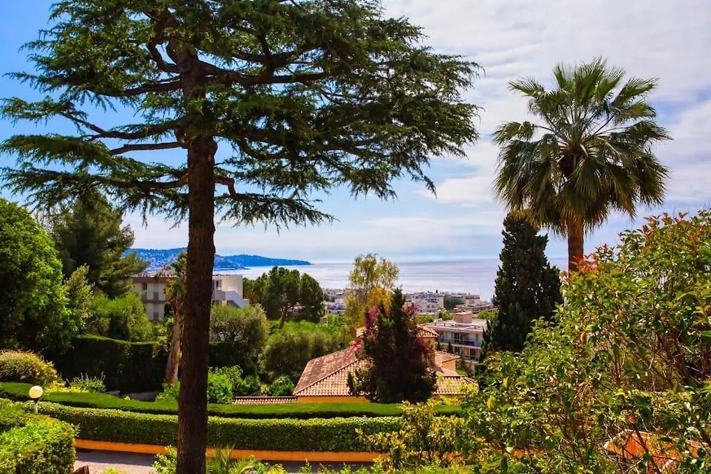 Appartamento Aparthotel Riviera - La Terrasse De Clairefontaine - Swimming Pool - Fabron Nizza Francia