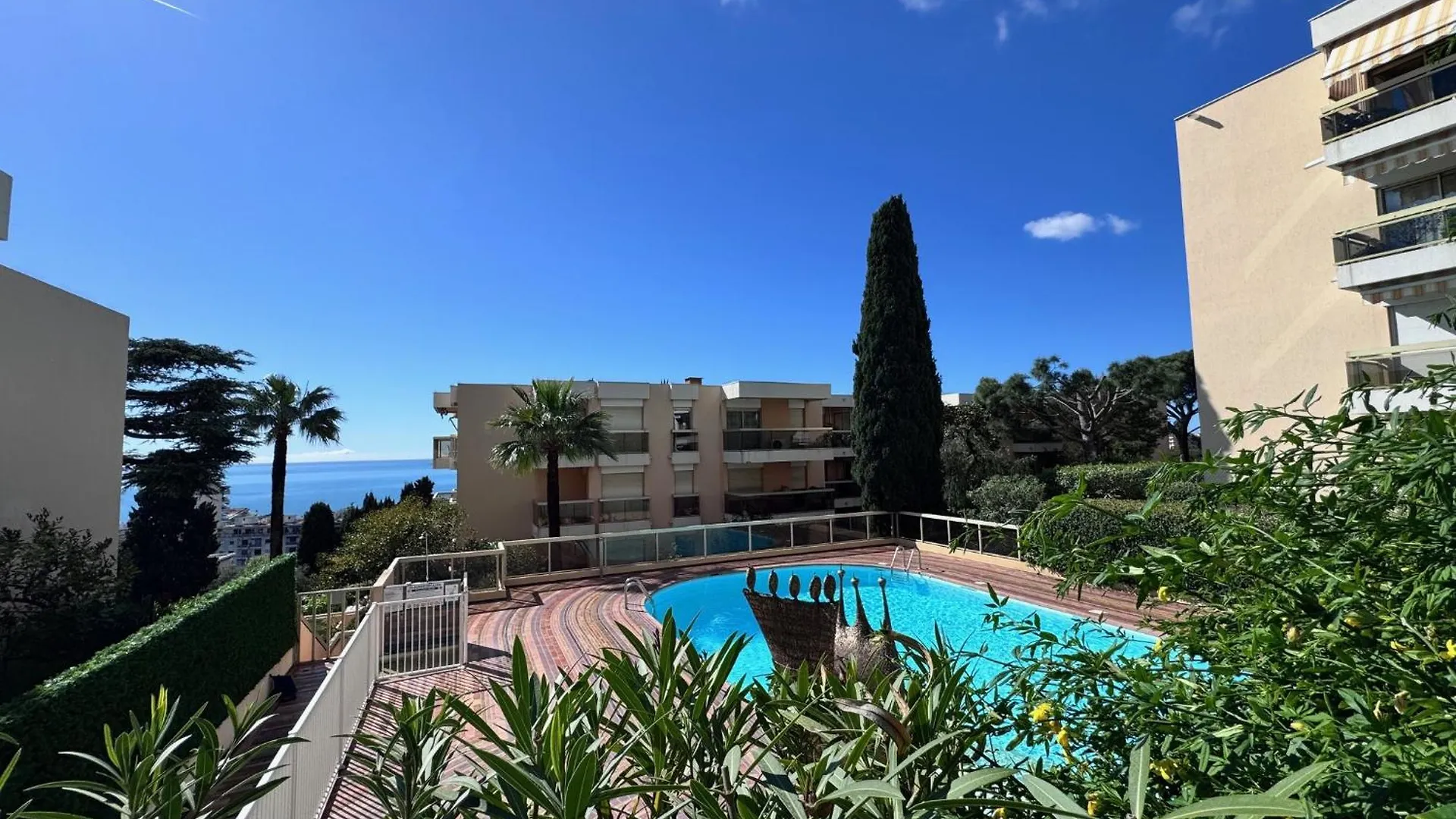 شقة Aparthotel Riviera - La Terrasse De Clairefontaine - Swimming Pool - Fabron نيس فرنسا